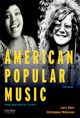 American Popular Music From Minstrelsy to MP3, 5th Edition